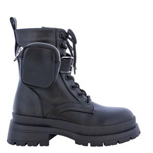 Black Combat Boots